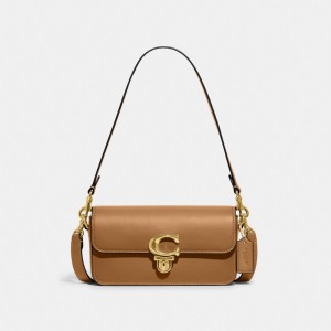 Coach Studio Baguette Bag Marrones Claro | COH865301