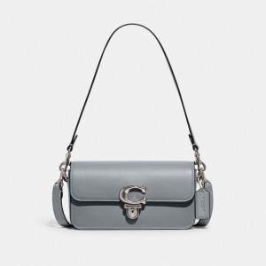 Coach Studio Baguette Bag Plateadas Gris Azules | COH865246