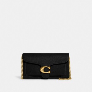 Coach Tabby Chain Clutch Negras | COH865305