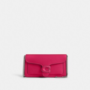 Coach Tabby Chain Clutch Plateadas | COH865315