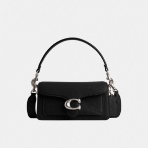 Coach Tabby Shoulder Bag 20 Plateadas Negras | COH865211