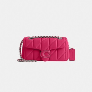 Coach Tabby Shoulder Bag 20 With Quilting Plateadas | COH865361