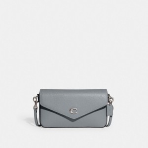 Coach Wyn Crossbody Bag Plateadas Gris Azules | COH865252